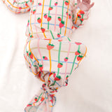 Knotted Gown - Berry Patch