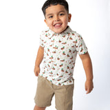 SS Polo Shirt-Mallard Drake