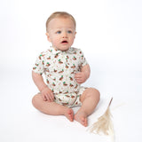 SS Polo Romper-Mallard Drake