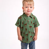 SS Polo Shirt-Deer