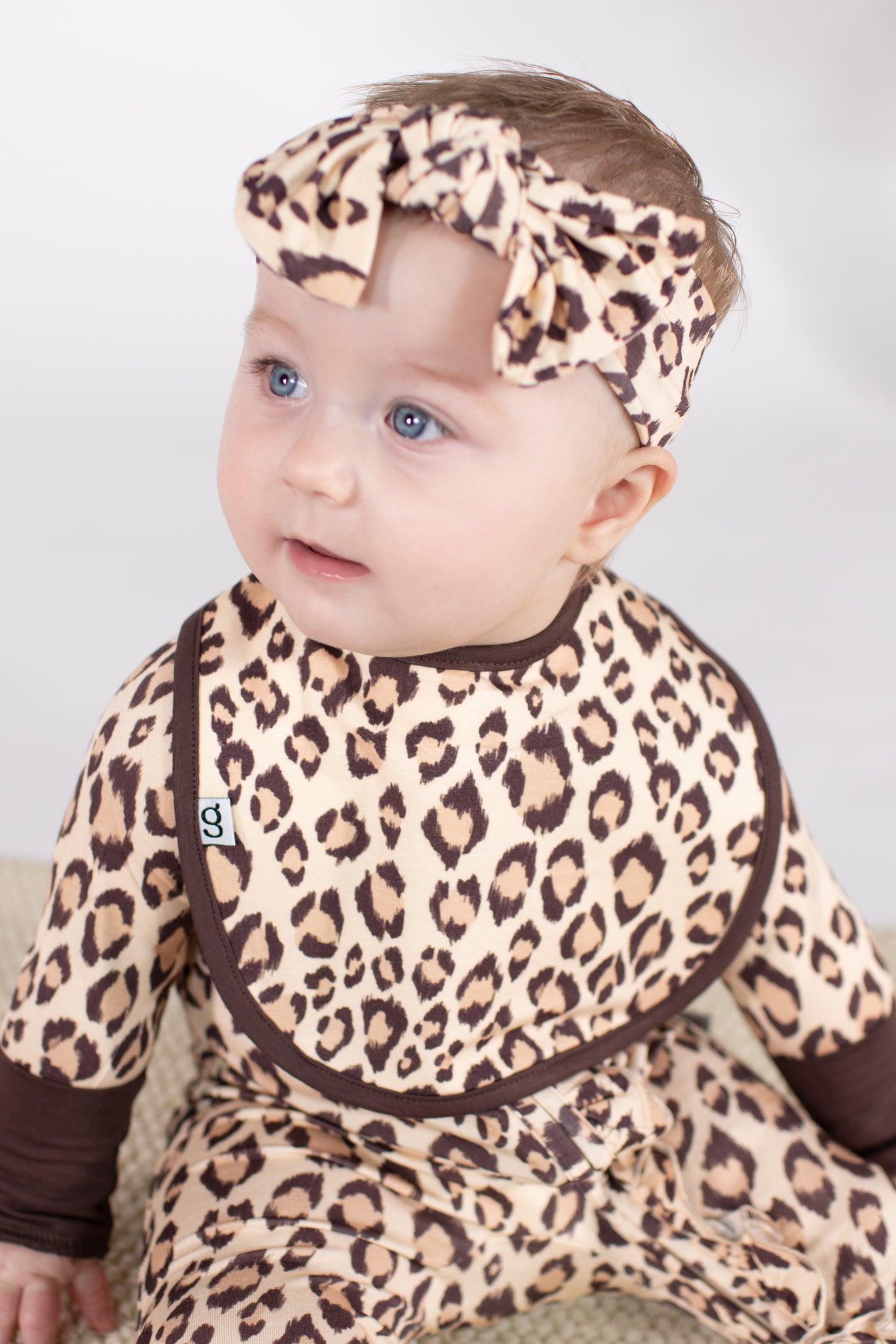 Bib Set - Classic Leopard