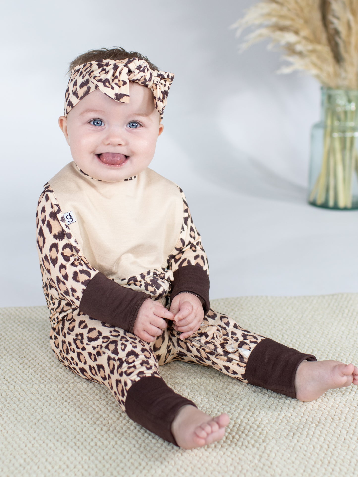 Bib Set - Classic Leopard