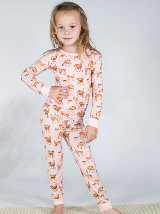 Does & Fawns - Long Sleeve/Pants PJs
