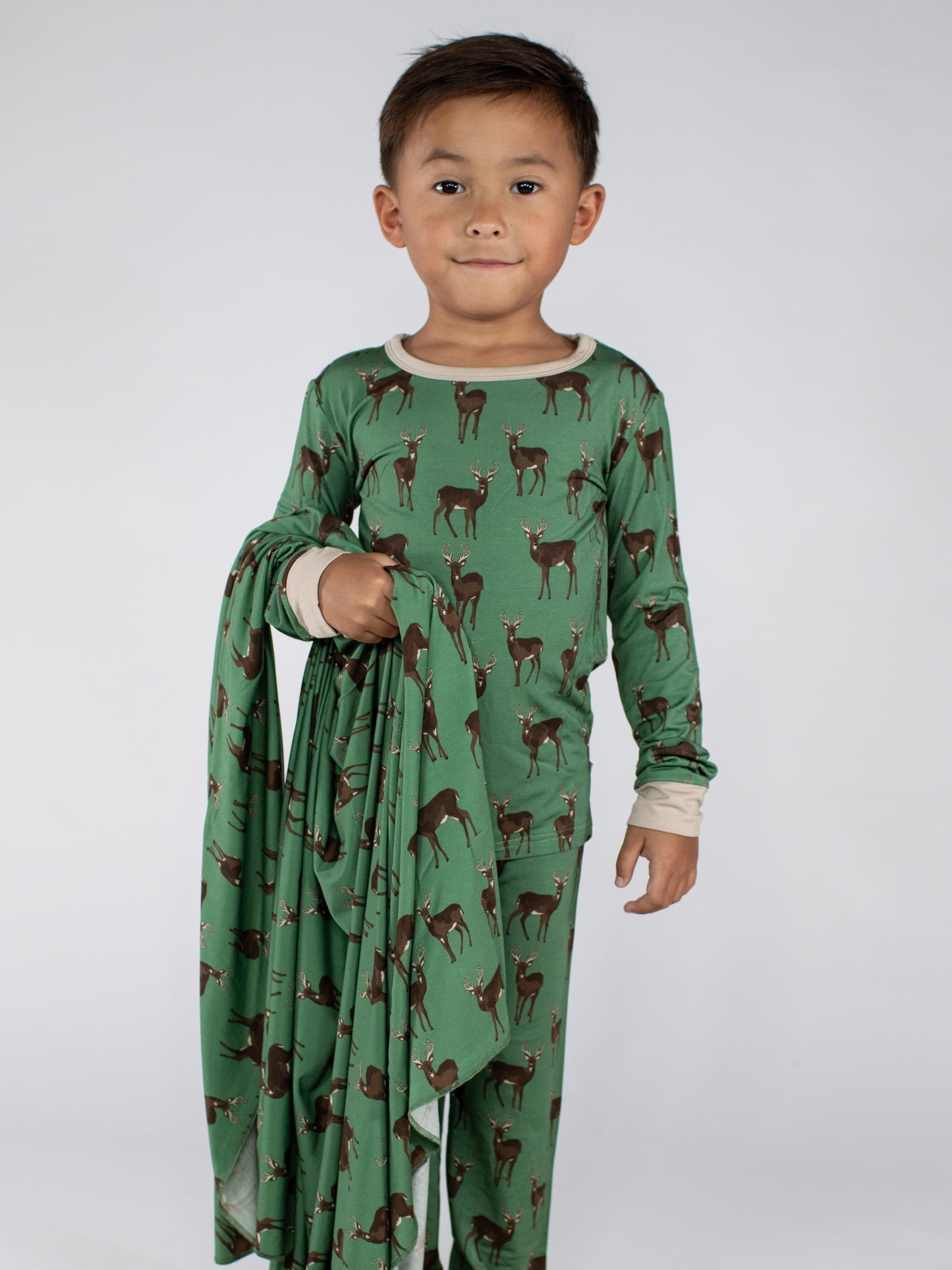 Deer - Long Sleeve/Pants PJs