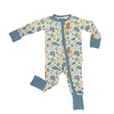 Convertible Zip Pajamas - Ocean Friends