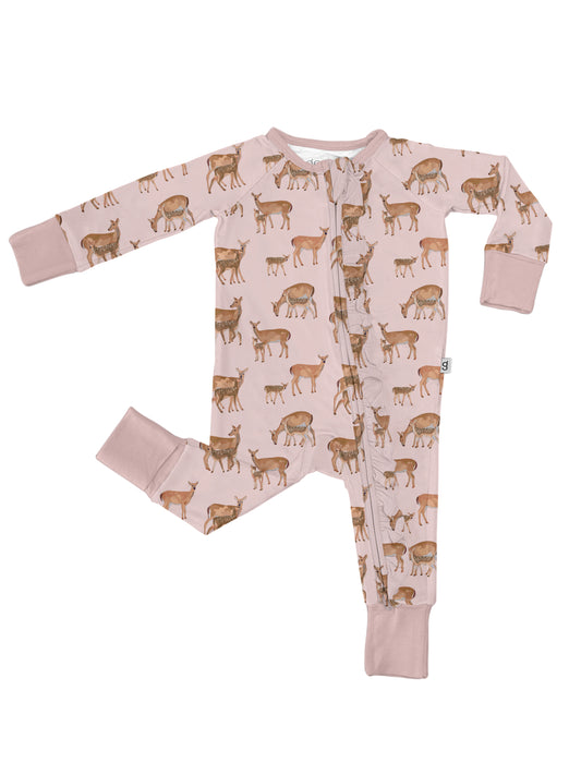 LS Zip PJ - Does & Fawns