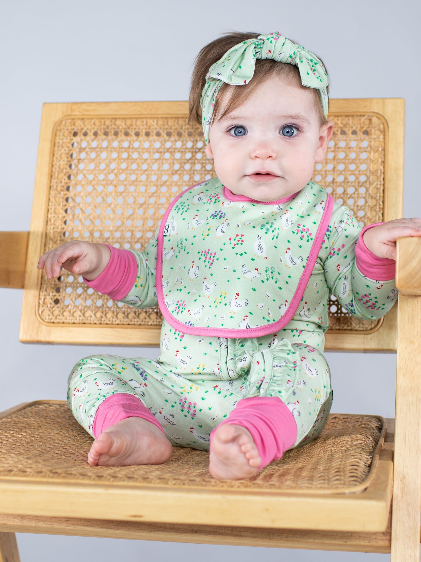 LS Zip PJ- Spring Chicken