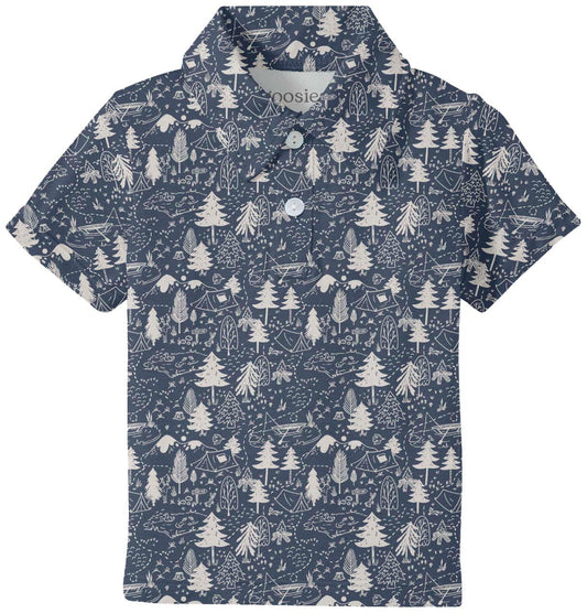 SS Polo Shirt - Adventure Awaits