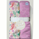 Burp Cloth Set - Mermaid Magic