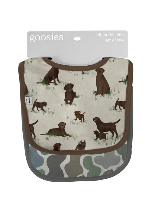 Bib Set of 2 (Labradors)