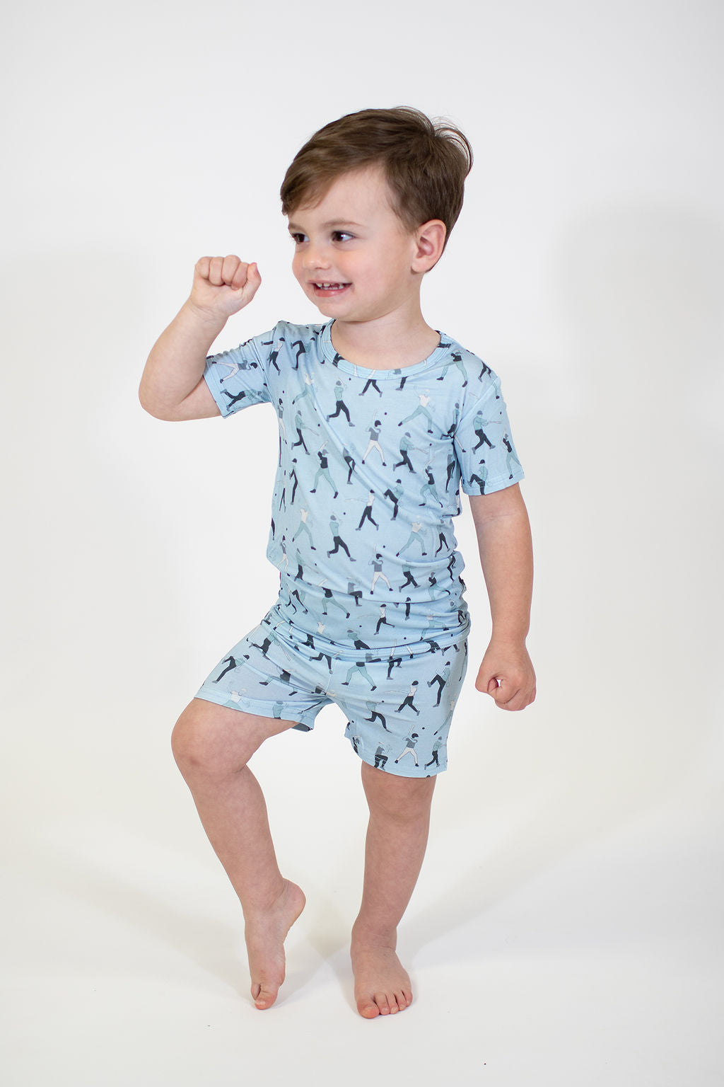 Two Piece PJs - Baseball (FINAL SALE)